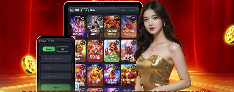 APK vs Site Mobile 70games